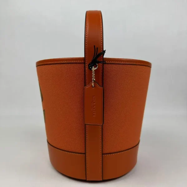 COACH CW533 Trick Or Treat Bucket With Halloween Pumpkin - Image 4