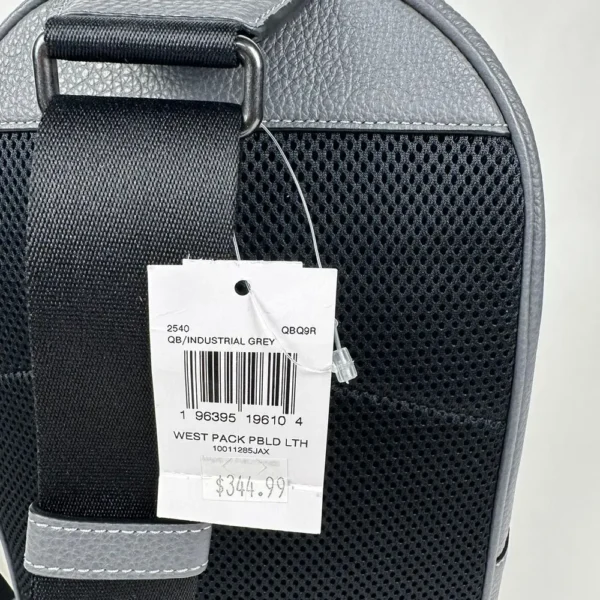 Coach 2540 Men’s West Pack Bag In Refine Pebble Leather - Image 5