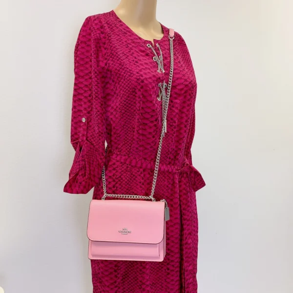 Coach C9949 Mini Klare Crossbody IN FLOWER PINK - Image 5