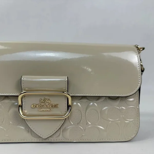 Coach CT856 Morgan Shoulder Bag in Signature Leather - Image 7