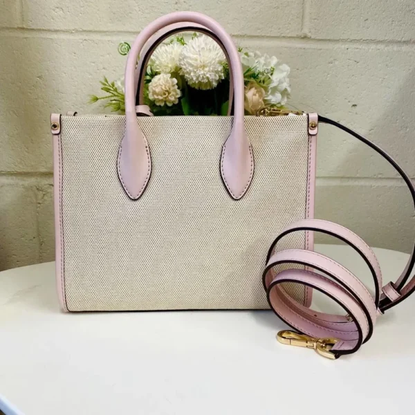 Michael Kors 35S2G7ZC5C Milerra SM Shopper Tz Xbody Blush - Image 3