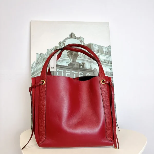 Coach 53352 Harmony Hobo IN Deep Red - Image 2