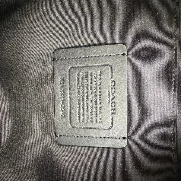 Coach 2540 Men’s West Pack Bag In Refine Pebble Leather - Image 7