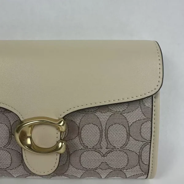 COACH CA192 Tabby Chain Clutch In Signature Jacquard - Image 5