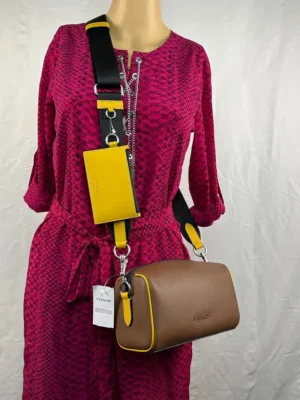 COACH CU194 Axel Crossbody Bag In Colorblock