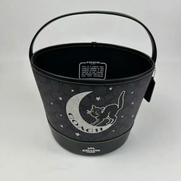 COACH CW536 Trick Or Treat Bucket In Signature Canvas With - Image 7