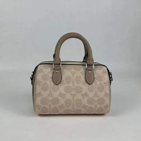 COACH CW330 Mini Rowan Crossbody Bag In Blocked Signature - Image 7