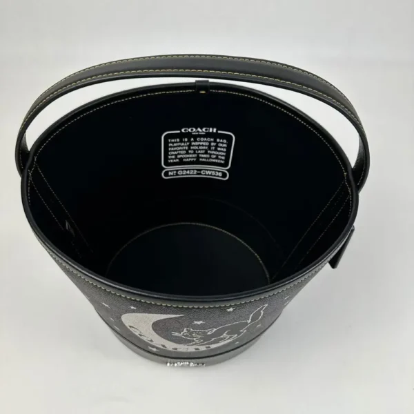 COACH CW536 Trick Or Treat Bucket In Signature Canvas With - Image 5