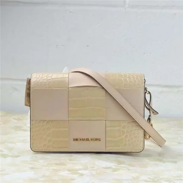 Michael Kors 35T1GM9C1E Mercer Small Crocodile Embossed - Image 8