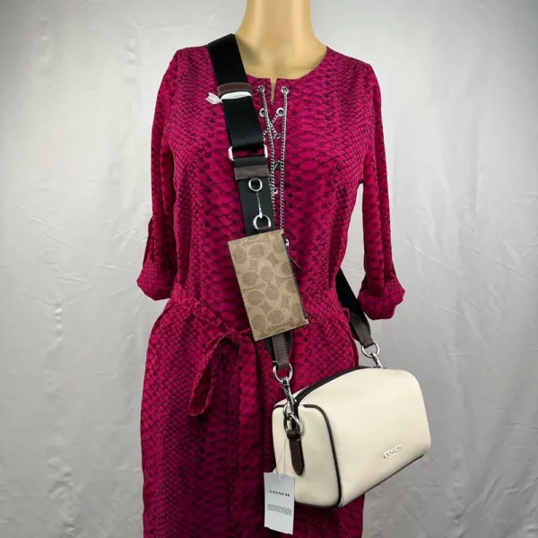 COACH CU195 Axel Crossbody Bag In Colorblock - Image 7