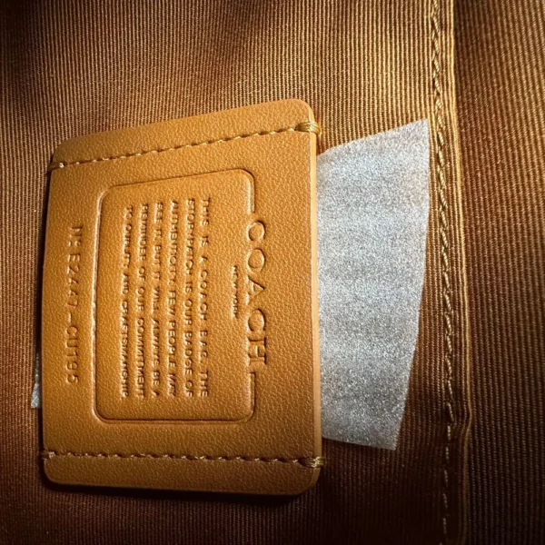 COACH CU195 Axel Crossbody Bag In Colorblock - Image 4