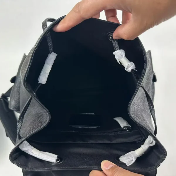 COACH CR389 Hudson Backpack Leather Black - Image 7