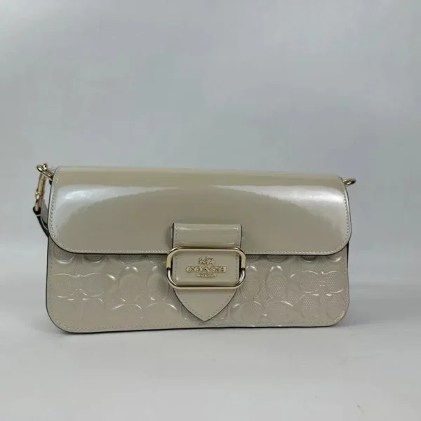 Coach CT856 Morgan Shoulder Bag in Signature Leather - Image 8