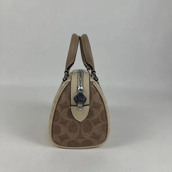 COACH CW330 Mini Rowan Crossbody Bag In Blocked Signature - Image 8