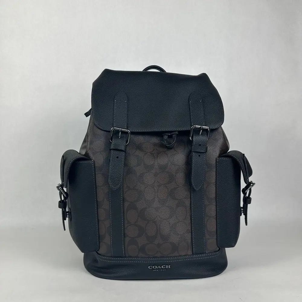 COACH CB839 Hudson Backpack In Signature Canvas
