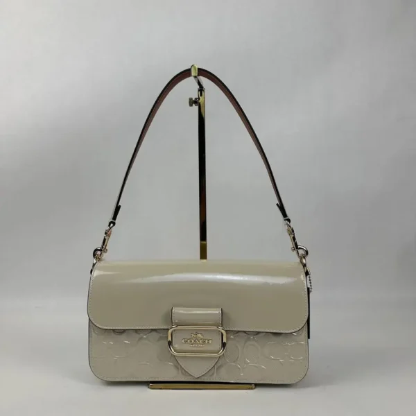 Coach CT856 Morgan Shoulder Bag in Signature Leather