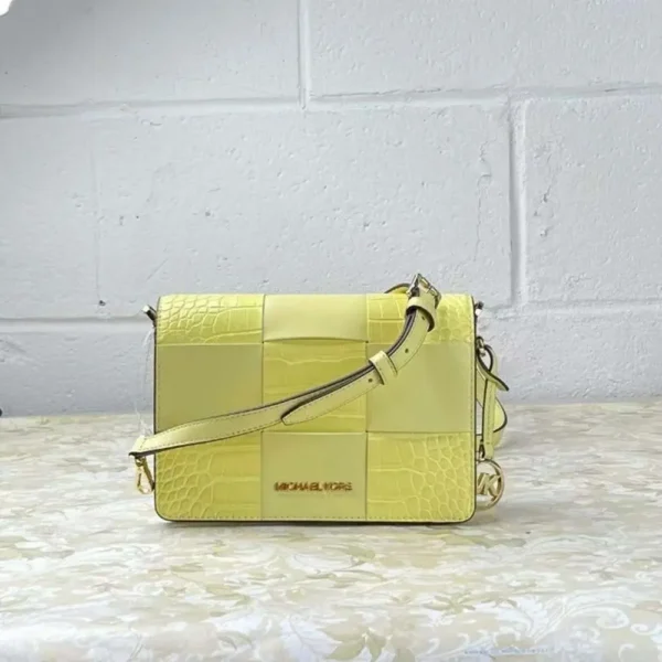Michael Kors 35T1GM9C1E Mercer Small Crocodile Embossed - Image 3