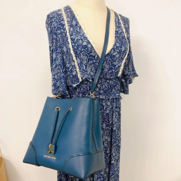 Michael Kors 30F9GZ5L6L Mercer Gallery Medium IN Chambray - Image 5