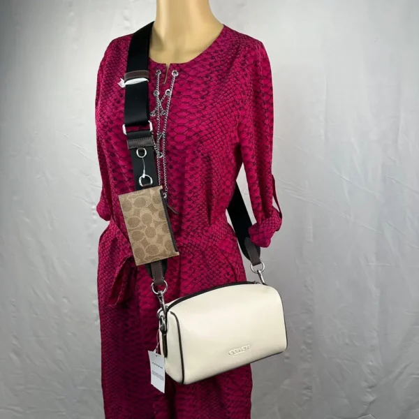 COACH CU195 Axel Crossbody Bag In Colorblock - Image 2