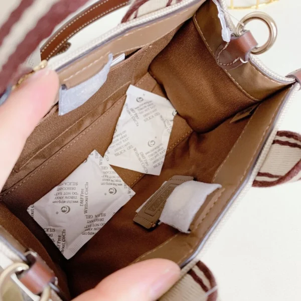 Coach CS618 Smith Mini Tote IN Natural Multi - Image 3