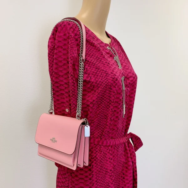Coach C9949 Mini Klare Crossbody IN FLOWER PINK - Image 4