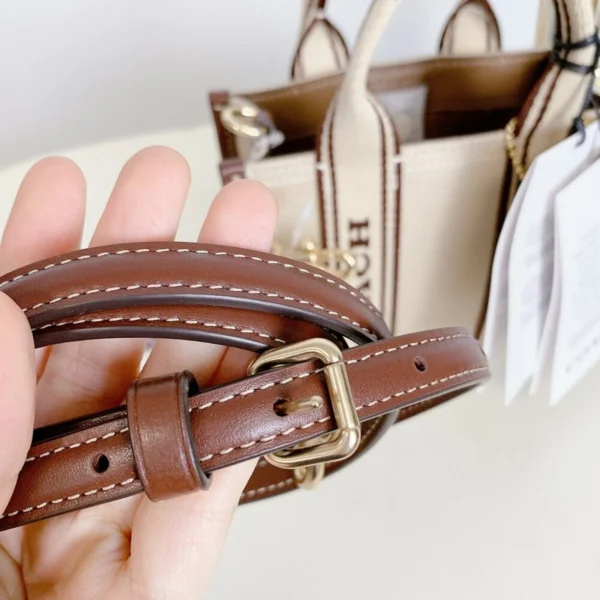 Coach CS618 Smith Mini Tote IN Natural Multi - Image 4