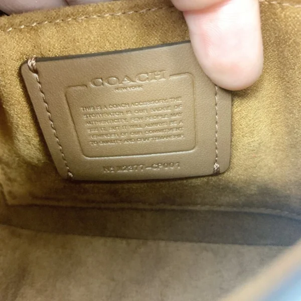Coach CP001 Amelia Small Saddle Bag Corn Flower - Image 6