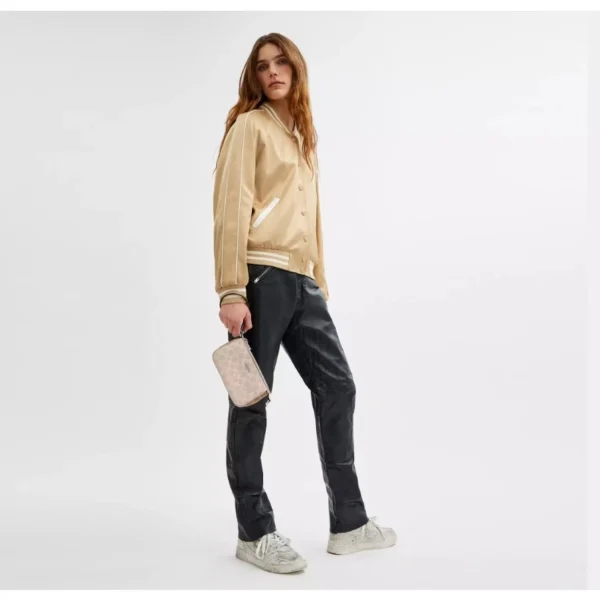 Coach CY236 Nolita 19 In Blocked Signature Canvas IN Taupe Multi - Image 5