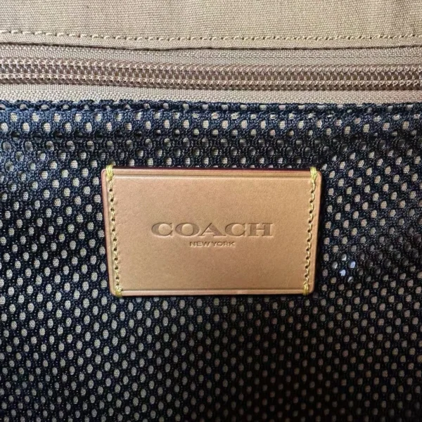 COACH CG021 Charter Backpack In Signature Denim - Image 9