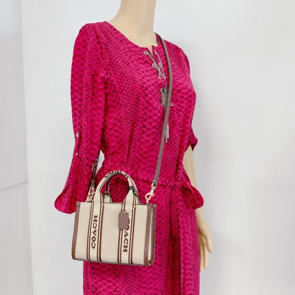 Coach CS618 Smith Mini Tote IN Natural Multi - Image 7